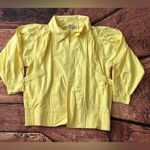 Lightweight Yellow Women’s Bomber Jacket - Unbranded